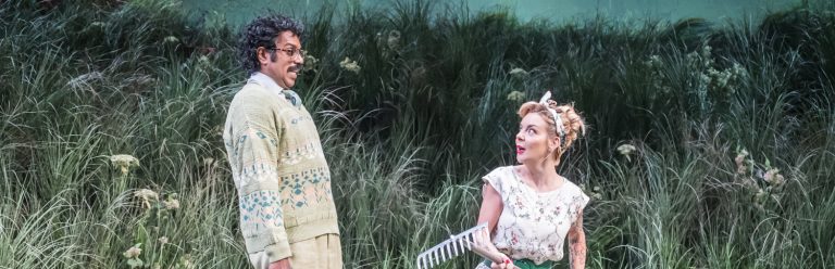 Sheridan Smith and Romesh Ranganathan in Woman in Mind by Alan Ayckbourn