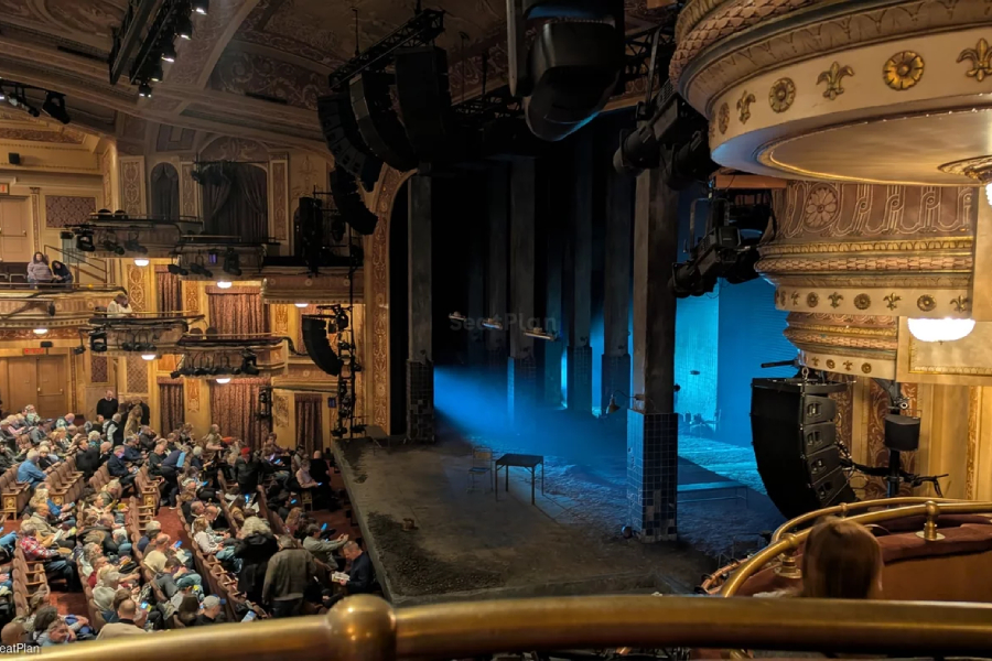Seat view photo from Winter Garden Theatre, Mezzanine A36.